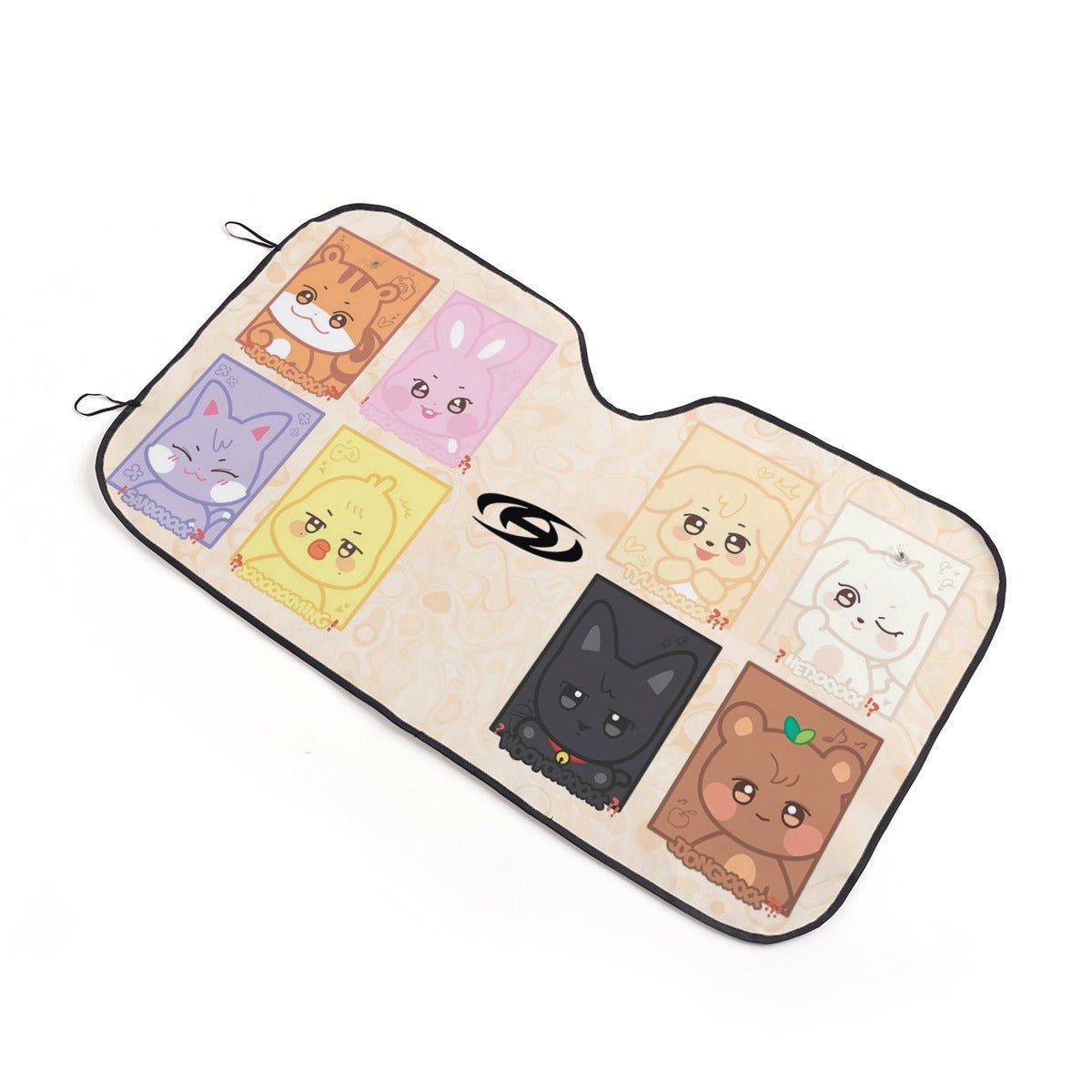 Ateez Aniteez Car Sun Shade - Now in 3 sizes! Windshield cover - Window visor - Gift for ATINY, Car Sunshade - K - Pop Car - Beyond The Shoppe