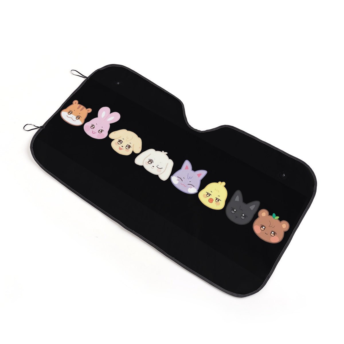 Ateez Aniteez Car Windshield Sun Shade - Car sun visor - Car sun blocker - Windshield heat shield - Auto sunshade - Beyond The Shoppe