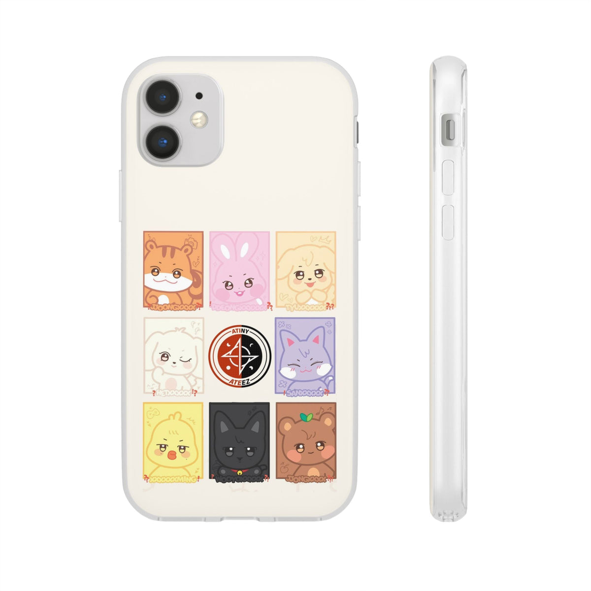 Ateez Atiny Cell Phone Case - iPhone, Samsung and Custom Covers - K - Pop Phone Covers, Gifts for Carats, SVT Stylish Cell Phone Accessories - Beyond The Shoppe