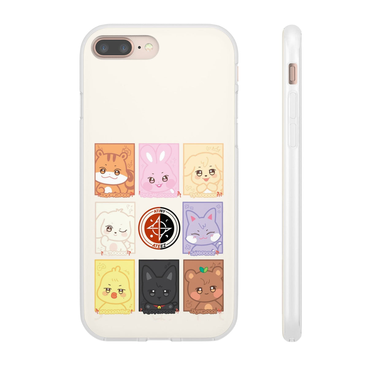 Ateez Atiny Cell Phone Case - iPhone, Samsung and Custom Covers - K - Pop Phone Covers, Gifts for Carats, SVT Stylish Cell Phone Accessories - Beyond The Shoppe