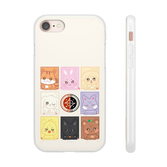 Ateez Atiny Cell Phone Case - iPhone, Samsung and Custom Covers - K - Pop Phone Covers, Gifts for Carats, SVT Stylish Cell Phone Accessories - Beyond The Shoppe