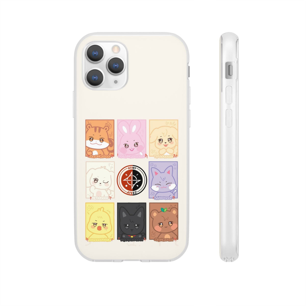 Ateez Atiny Cell Phone Case - iPhone, Samsung and Custom Covers - K - Pop Phone Covers, Gifts for Carats, SVT Stylish Cell Phone Accessories - Beyond The Shoppe