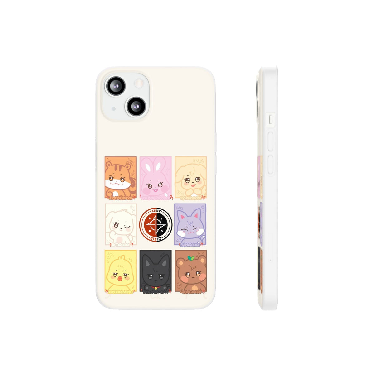 Ateez Atiny Cell Phone Case - iPhone, Samsung and Custom Covers - K - Pop Phone Covers, Gifts for Carats, SVT Stylish Cell Phone Accessories - Beyond The Shoppe