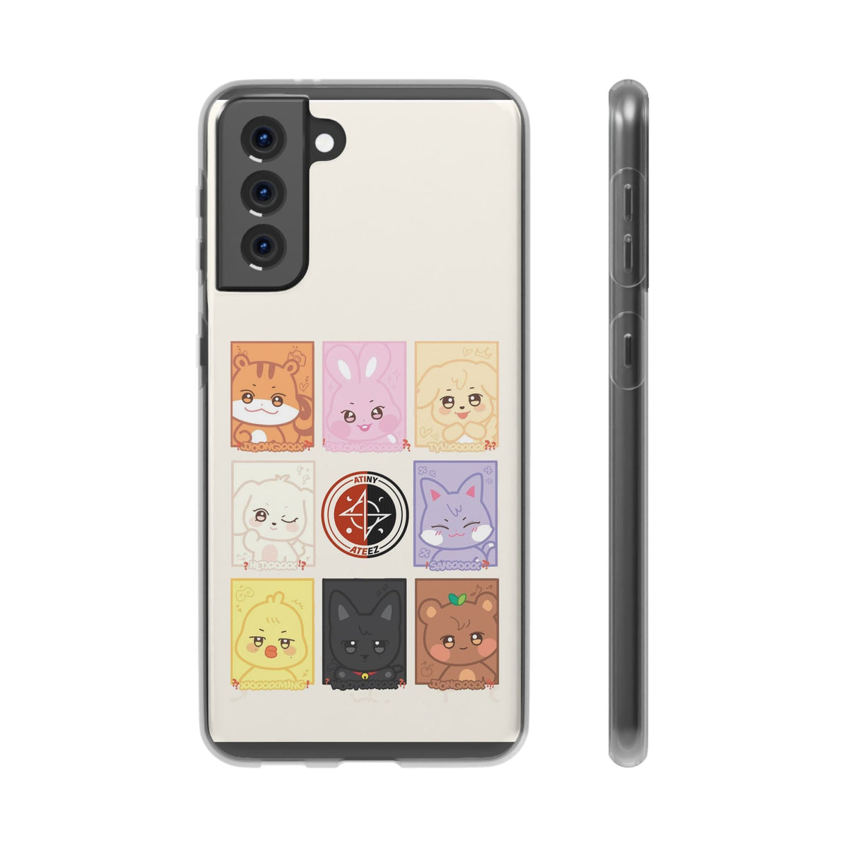 Ateez Atiny Cell Phone Case - iPhone, Samsung and Custom Covers - K - Pop Phone Covers, Gifts for Carats, SVT Stylish Cell Phone Accessories - Beyond The Shoppe