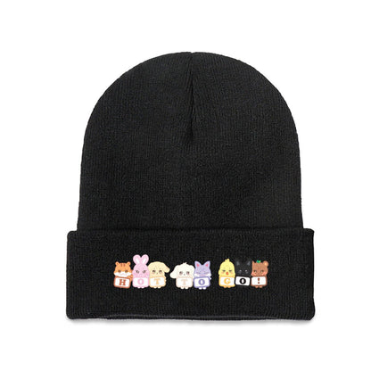 Ateez Atiny Hot To Go Beanie for Adults – Cozy Polyester Knit Hat - Stylish, Comfortable & Trendy Hat - Beyond The Shoppe