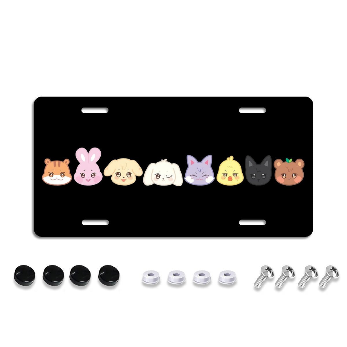 ATEEZ ATINY Vanity License Plate Frame – Drive with K - Pop Style! A - Beyond The Shoppe