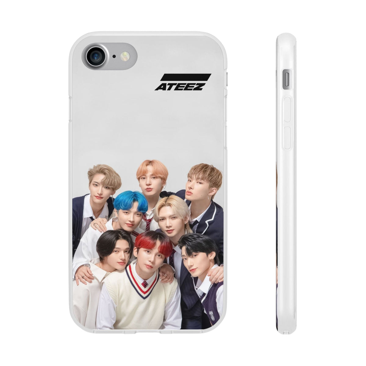 Ateez Cell Phone Case - iPhone, Samsung and Custom Covers - K - Pop Phone Covers, Gifts for Carats, SVT Stylish Cell Phone Accessories - Beyond The Shoppe