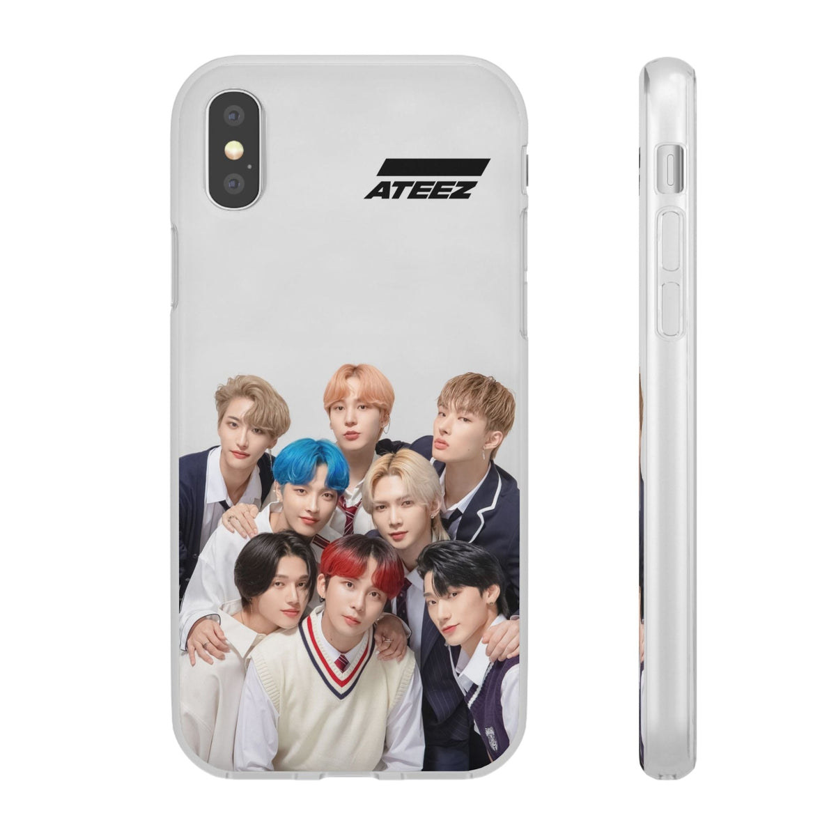 Ateez Cell Phone Case - iPhone, Samsung and Custom Covers - K - Pop Phone Covers, Gifts for Carats, SVT Stylish Cell Phone Accessories - Beyond The Shoppe