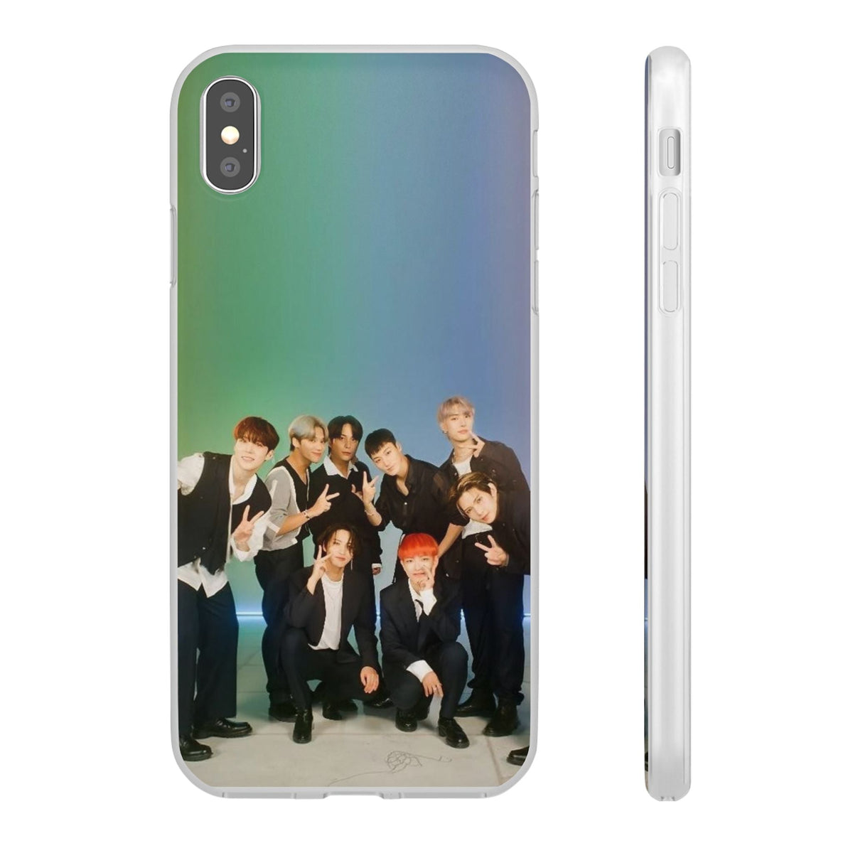 Ateez Cell Phone Case - iPhone, Samsung and Custom Covers - K - Pop Phone Covers, Gifts for Carats, SVT Stylish Cell Phone Accessories - Beyond The Shoppe