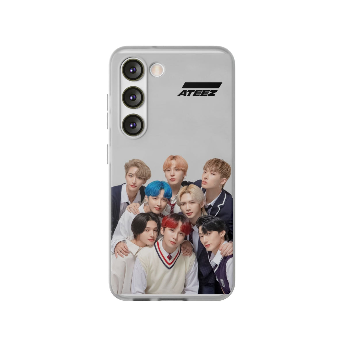 Ateez Cell Phone Case - iPhone, Samsung and Custom Covers - K - Pop Phone Covers, Gifts for Carats, SVT Stylish Cell Phone Accessories - Beyond The Shoppe