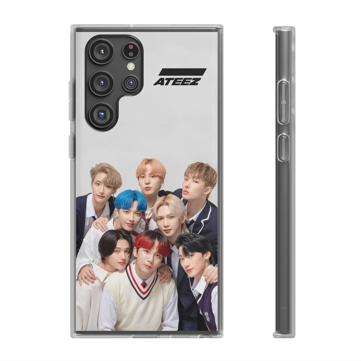 Ateez Cell Phone Case - iPhone, Samsung and Custom Covers - K - Pop Phone Covers, Gifts for Carats, SVT Stylish Cell Phone Accessories - Beyond The Shoppe