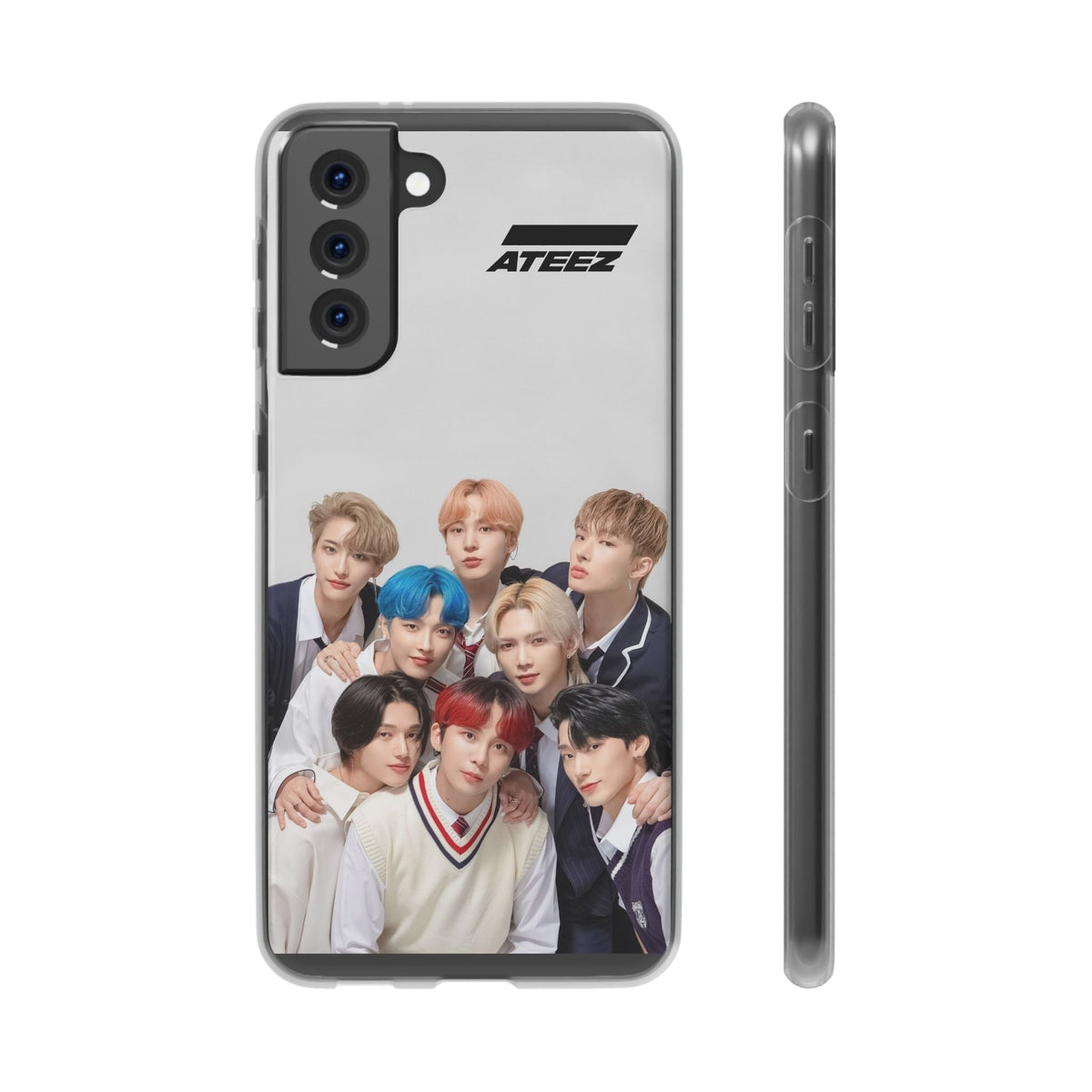 Ateez Cell Phone Case - iPhone, Samsung and Custom Covers - K - Pop Phone Covers, Gifts for Carats, SVT Stylish Cell Phone Accessories - Beyond The Shoppe