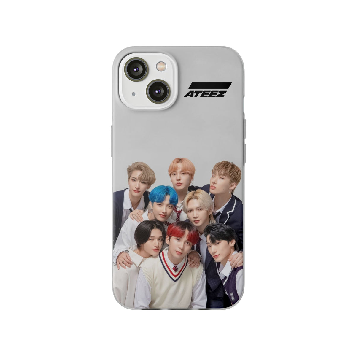 Ateez Cell Phone Case - iPhone, Samsung and Custom Covers - K - Pop Phone Covers, Gifts for Carats, SVT Stylish Cell Phone Accessories - Beyond The Shoppe