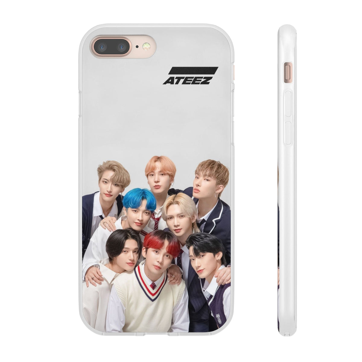Ateez Cell Phone Case - iPhone, Samsung and Custom Covers - K - Pop Phone Covers, Gifts for Carats, SVT Stylish Cell Phone Accessories - Beyond The Shoppe