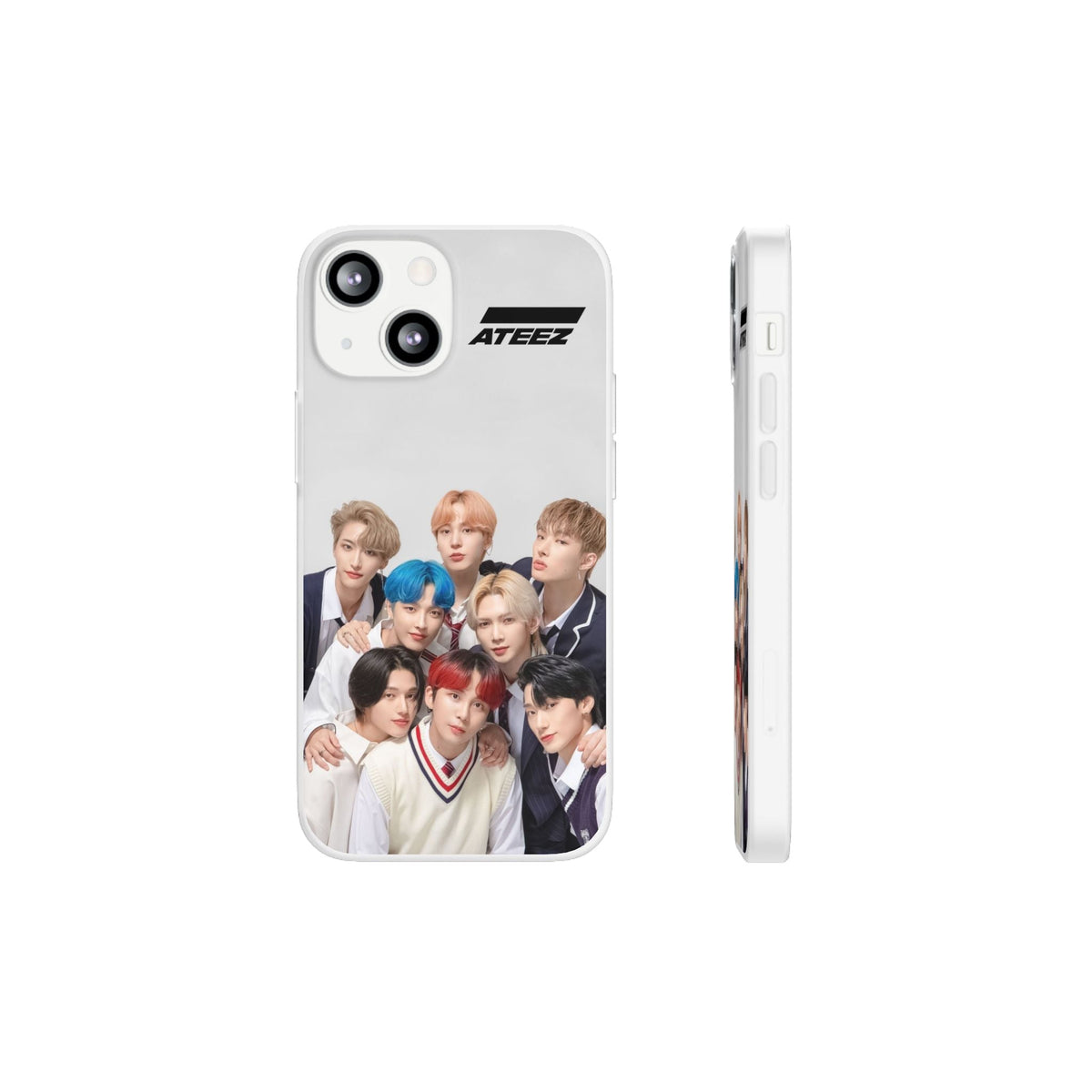 Ateez Cell Phone Case - iPhone, Samsung and Custom Covers - K - Pop Phone Covers, Gifts for Carats, SVT Stylish Cell Phone Accessories - Beyond The Shoppe