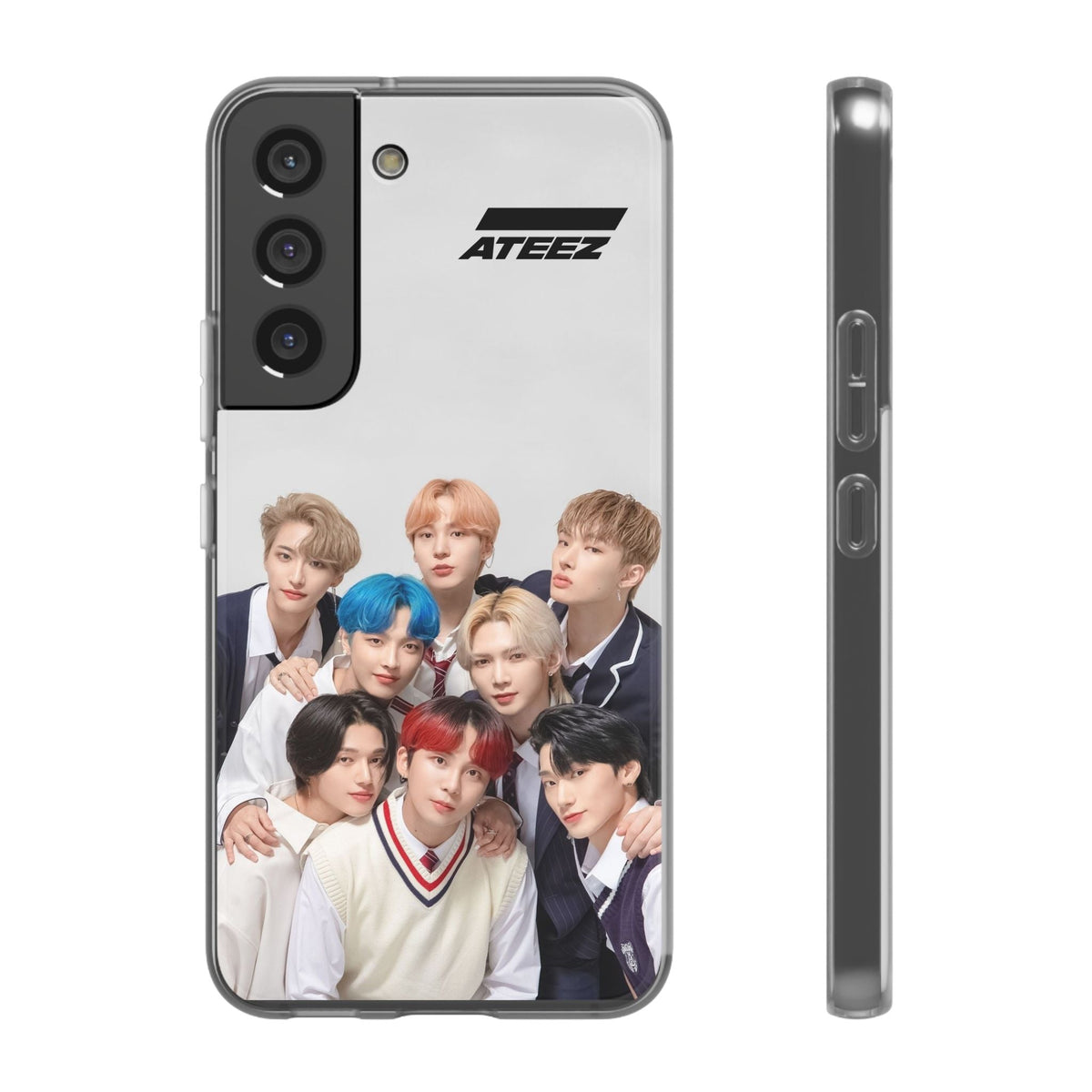 Ateez Cell Phone Case - iPhone, Samsung and Custom Covers - K - Pop Phone Covers, Gifts for Carats, SVT Stylish Cell Phone Accessories - Beyond The Shoppe