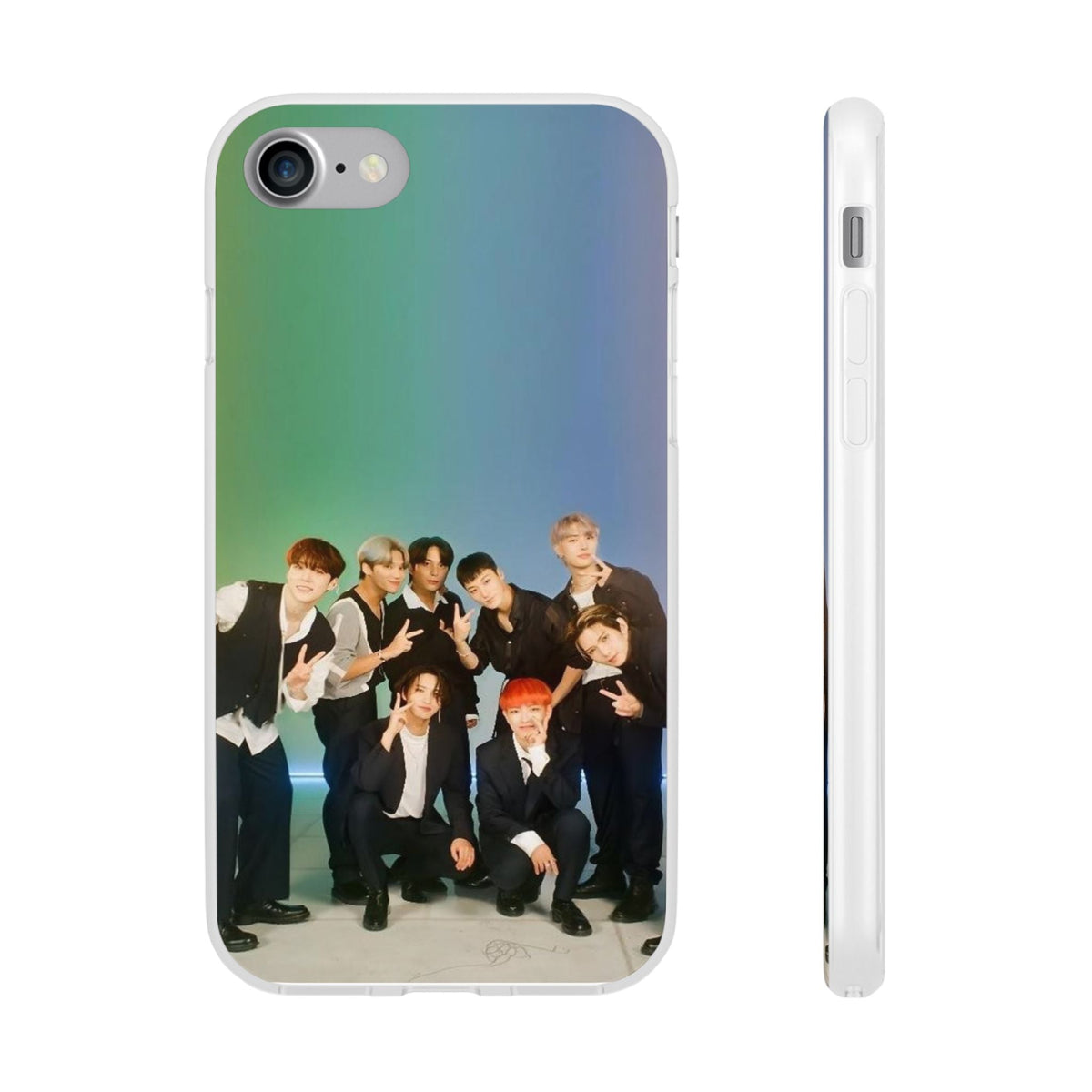 Ateez Cell Phone Case - iPhone, Samsung and Custom Covers - K - Pop Phone Covers, Gifts for Carats, SVT Stylish Cell Phone Accessories - Beyond The Shoppe
