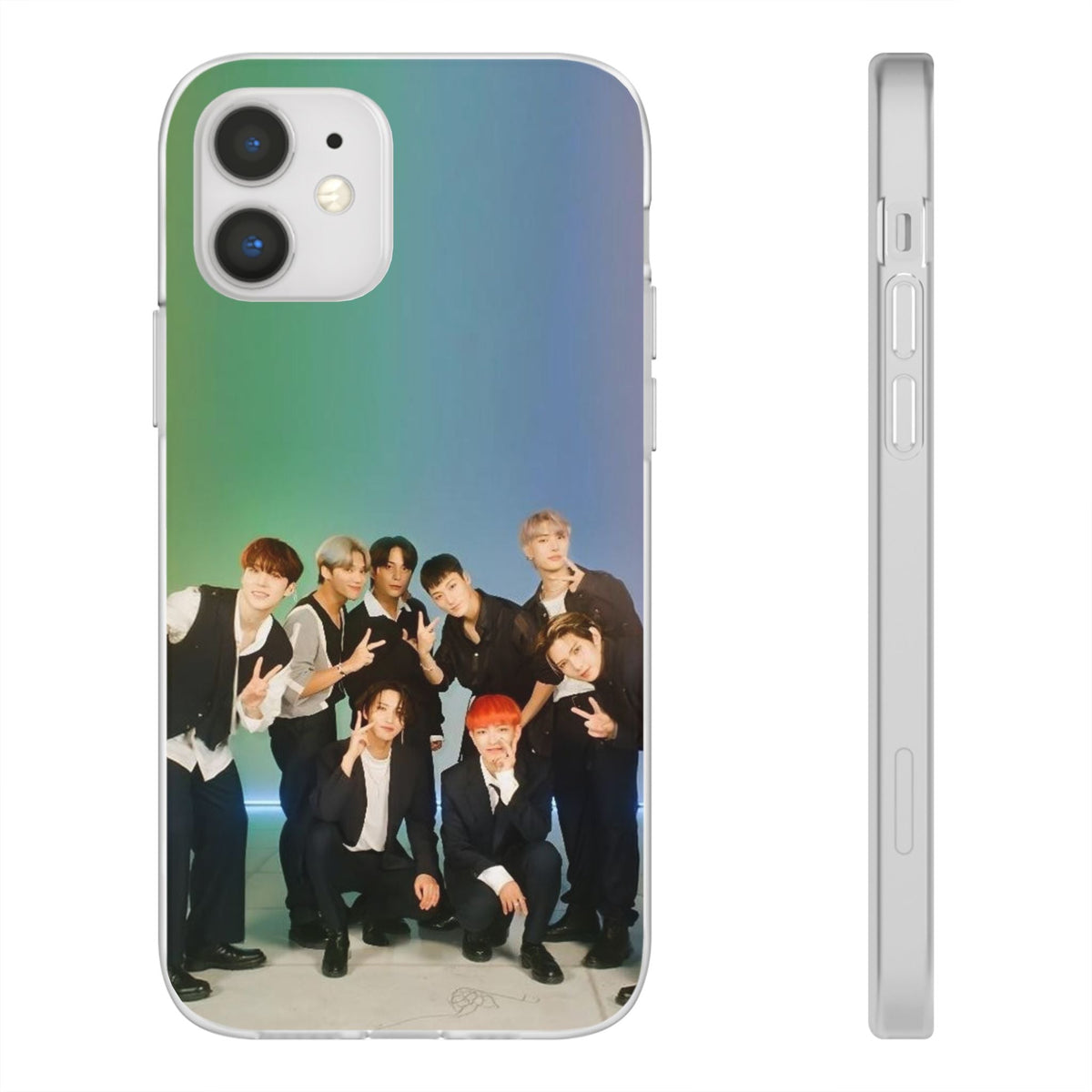 Ateez Cell Phone Case - iPhone, Samsung and Custom Covers - K - Pop Phone Covers, Gifts for Carats, SVT Stylish Cell Phone Accessories - Beyond The Shoppe