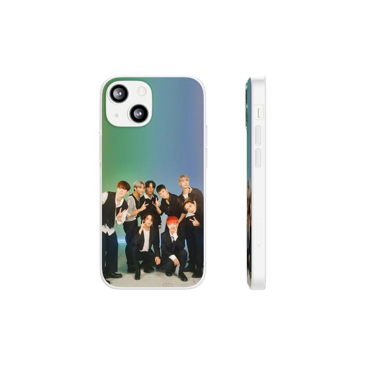 Ateez Cell Phone Case - iPhone, Samsung and Custom Covers - K - Pop Phone Covers, Gifts for Carats, SVT Stylish Cell Phone Accessories - Beyond The Shoppe