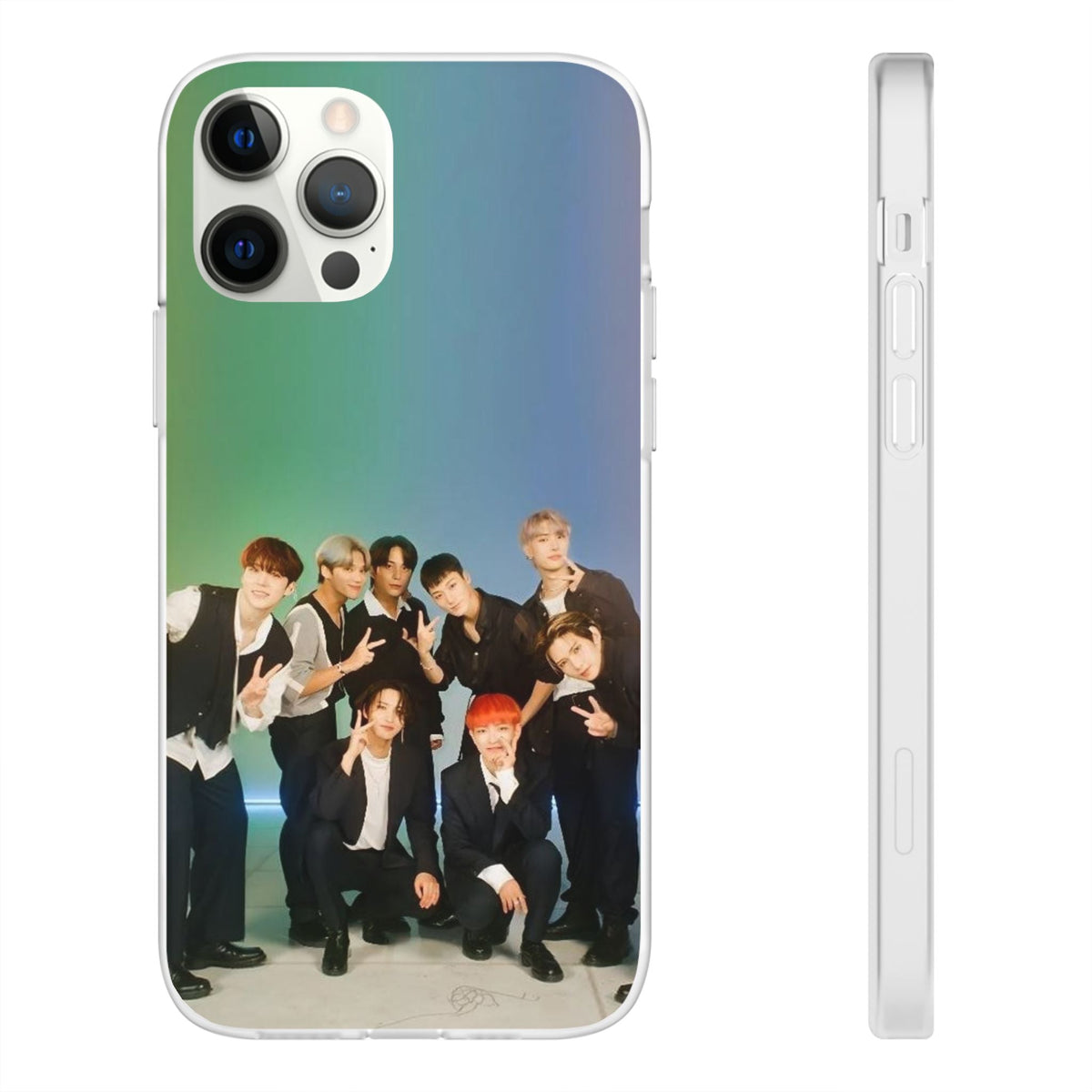 Ateez Cell Phone Case - iPhone, Samsung and Custom Covers - K - Pop Phone Covers, Gifts for Carats, SVT Stylish Cell Phone Accessories - Beyond The Shoppe