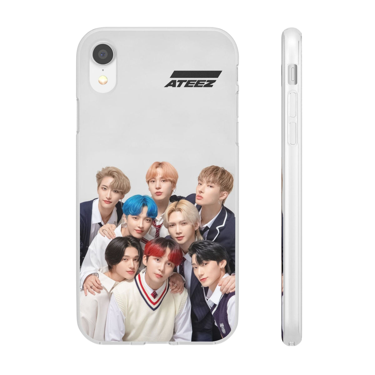 Ateez Cell Phone Case - iPhone, Samsung and Custom Covers - K - Pop Phone Covers, Gifts for Carats, SVT Stylish Cell Phone Accessories - Beyond The Shoppe