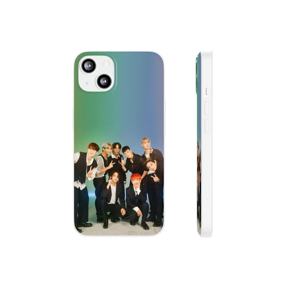 Ateez Cell Phone Case - iPhone, Samsung and Custom Covers - K - Pop Phone Covers, Gifts for Carats, SVT Stylish Cell Phone Accessories - Beyond The Shoppe