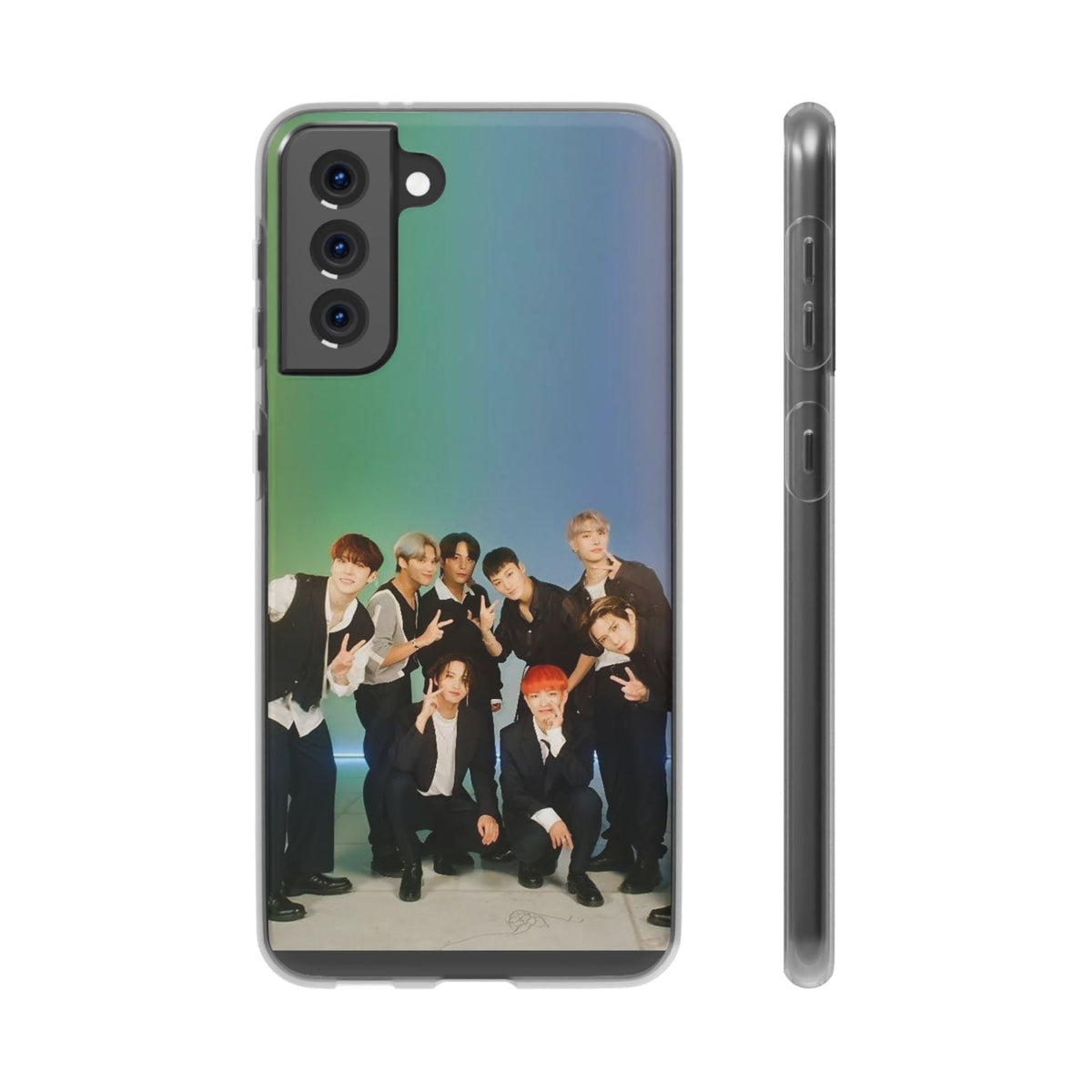 Ateez Cell Phone Case - iPhone, Samsung and Custom Covers - K - Pop Phone Covers, Gifts for Carats, SVT Stylish Cell Phone Accessories - Beyond The Shoppe
