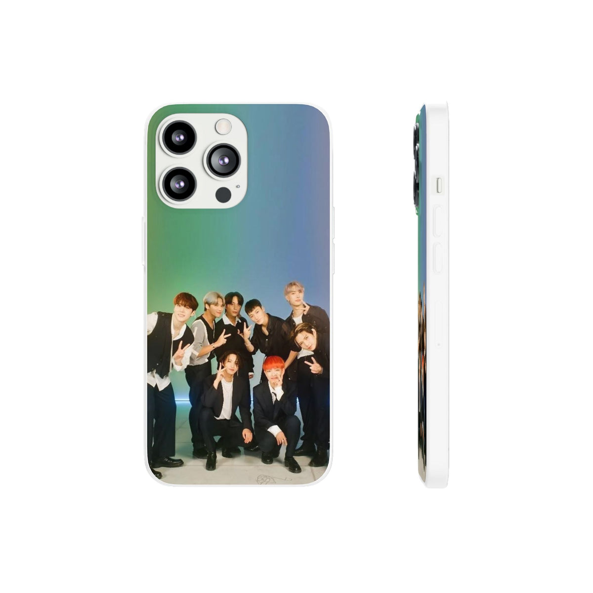 Ateez Cell Phone Case - iPhone, Samsung and Custom Covers - K - Pop Phone Covers, Gifts for Carats, SVT Stylish Cell Phone Accessories - Beyond The Shoppe