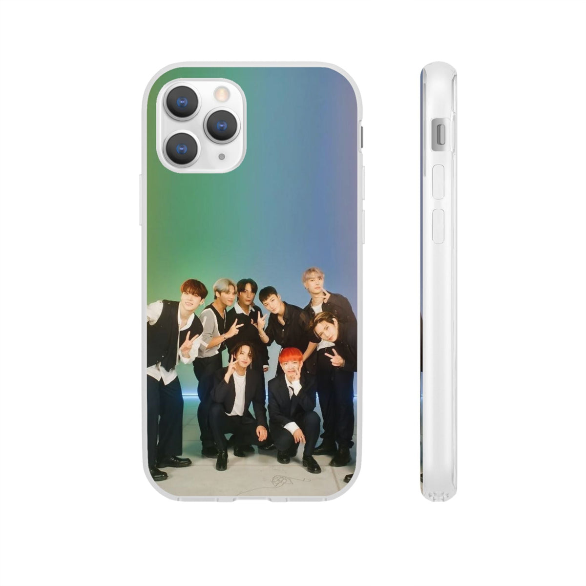 Ateez Cell Phone Case - iPhone, Samsung and Custom Covers - K - Pop Phone Covers, Gifts for Carats, SVT Stylish Cell Phone Accessories - Beyond The Shoppe