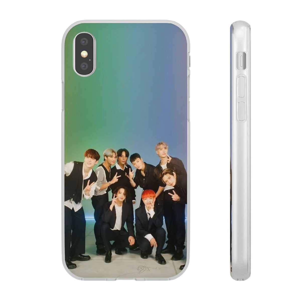 Ateez Cell Phone Case - iPhone, Samsung and Custom Covers - K - Pop Phone Covers, Gifts for Carats, SVT Stylish Cell Phone Accessories - Beyond The Shoppe