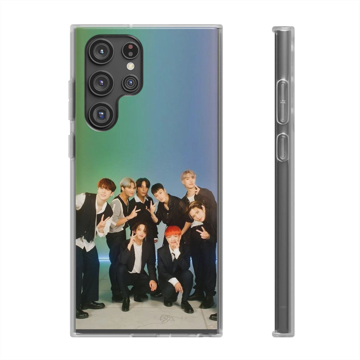Ateez Cell Phone Case - iPhone, Samsung and Custom Covers - K - Pop Phone Covers, Gifts for Carats, SVT Stylish Cell Phone Accessories - Beyond The Shoppe