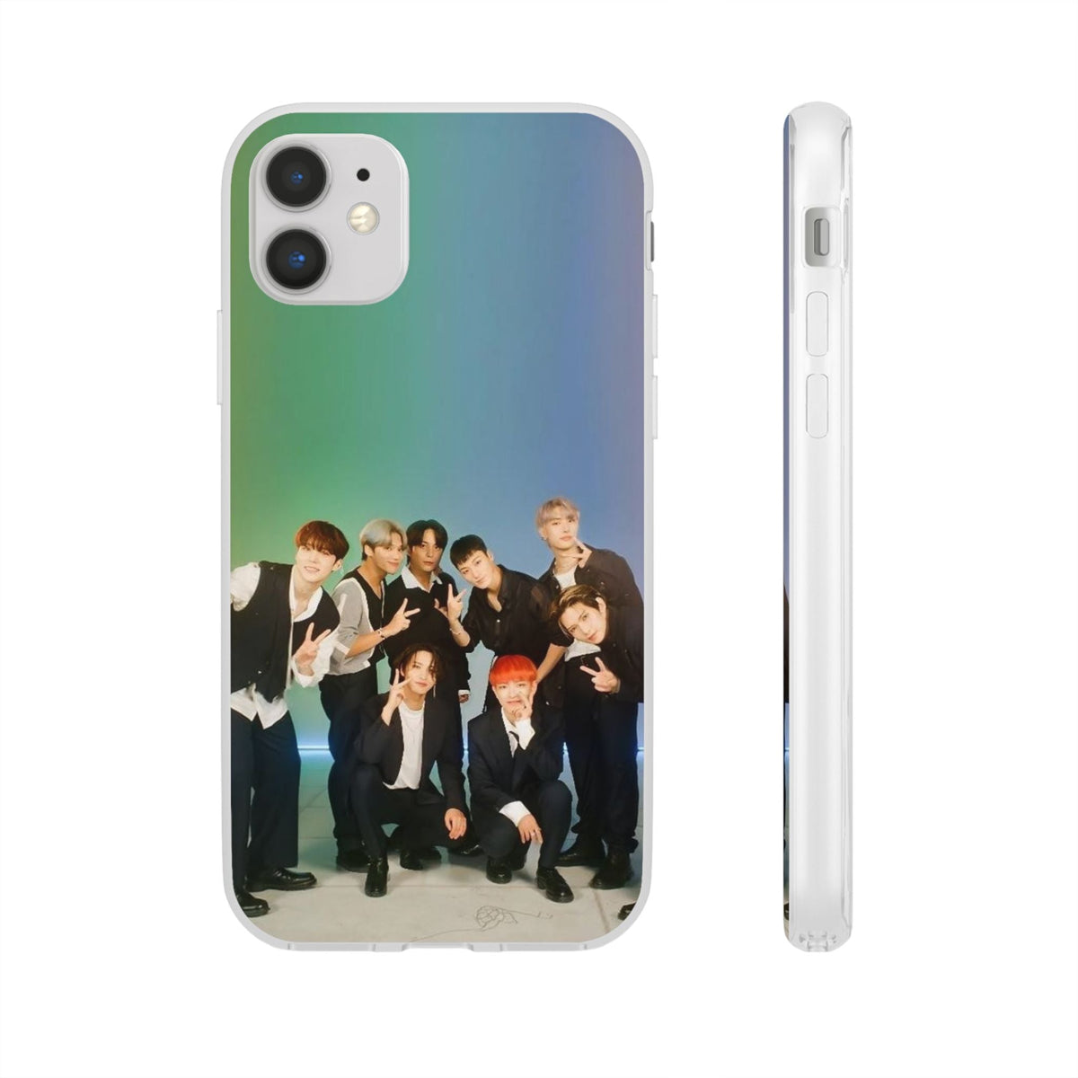 Ateez Cell Phone Case - iPhone, Samsung and Custom Covers - K - Pop Phone Covers, Gifts for Carats, SVT Stylish Cell Phone Accessories - Beyond The Shoppe