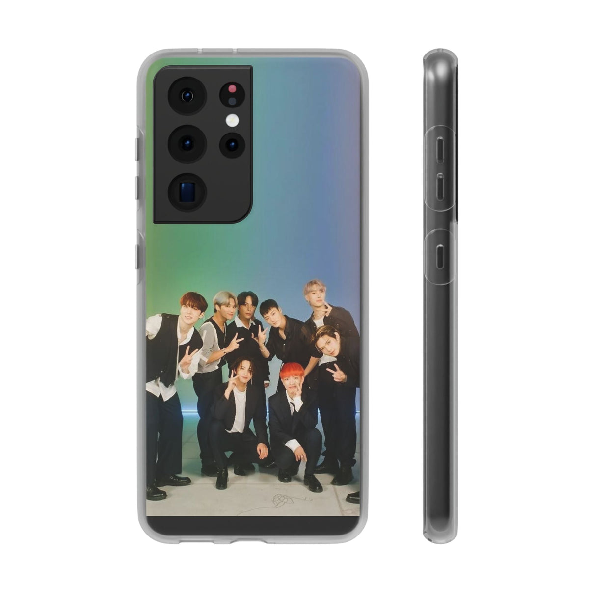 Ateez Cell Phone Case - iPhone, Samsung and Custom Covers - K - Pop Phone Covers, Gifts for Carats, SVT Stylish Cell Phone Accessories - Beyond The Shoppe