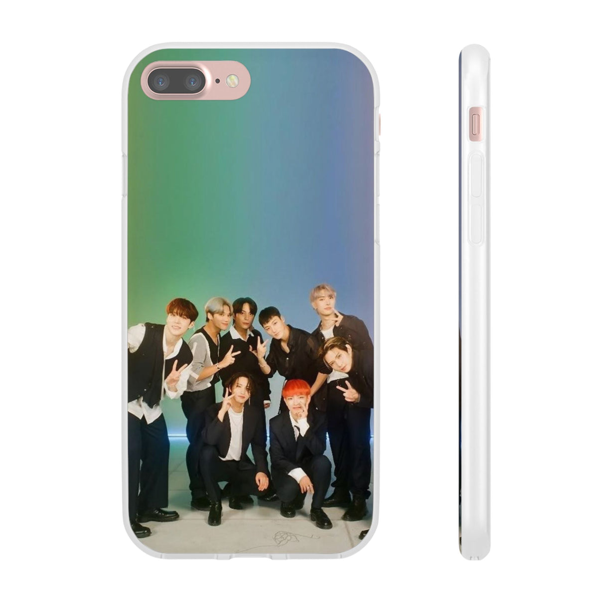 Ateez Cell Phone Case - iPhone, Samsung and Custom Covers - K - Pop Phone Covers, Gifts for Carats, SVT Stylish Cell Phone Accessories - Beyond The Shoppe