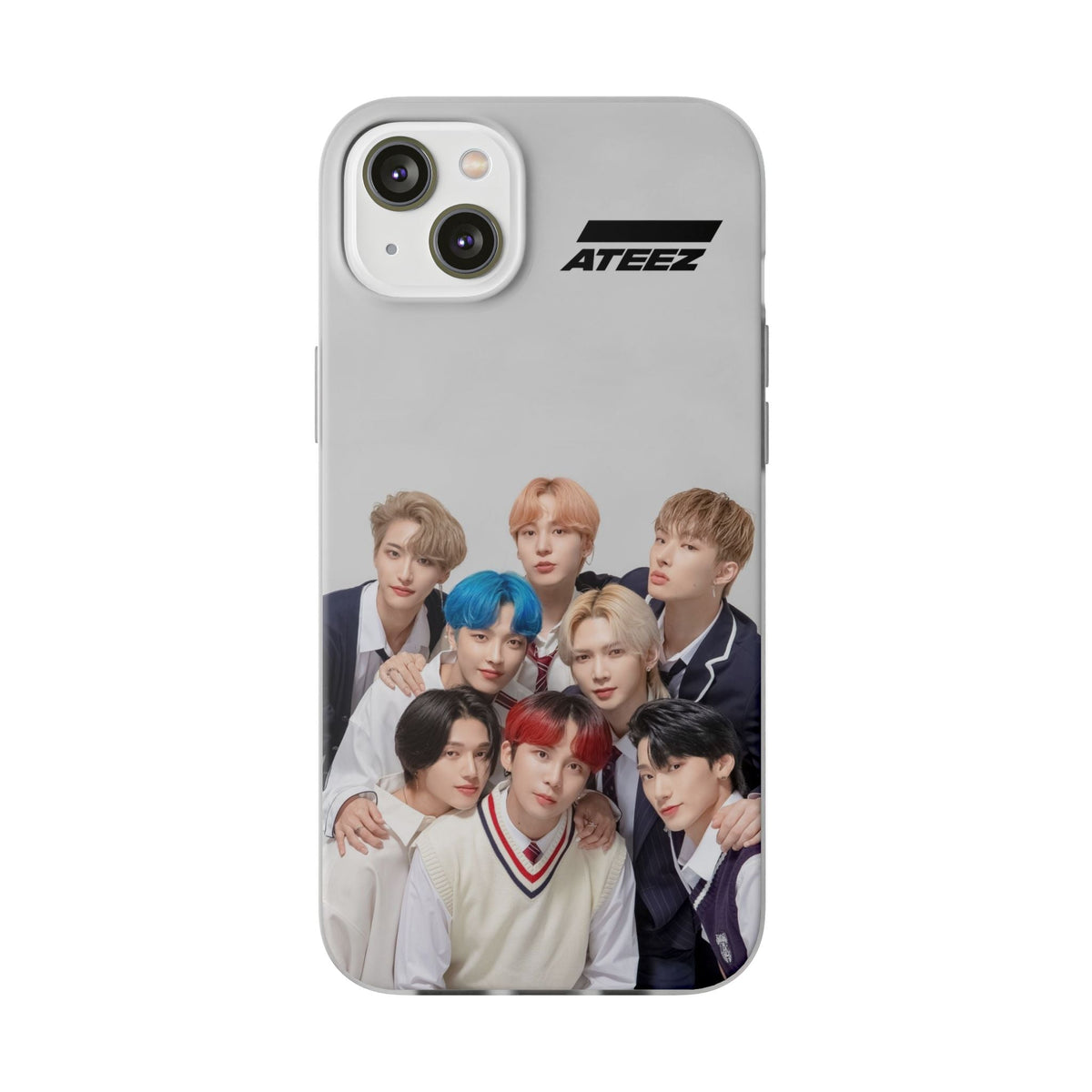 Ateez Cell Phone Case - iPhone, Samsung and Custom Covers - K - Pop Phone Covers, Gifts for Carats, SVT Stylish Cell Phone Accessories - Beyond The Shoppe