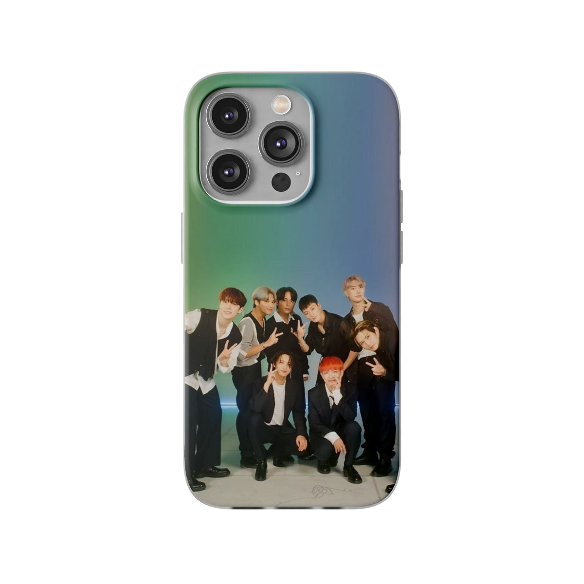 Ateez Cell Phone Case - iPhone, Samsung and Custom Covers - K - Pop Phone Covers, Gifts for Carats, SVT Stylish Cell Phone Accessories - Beyond The Shoppe