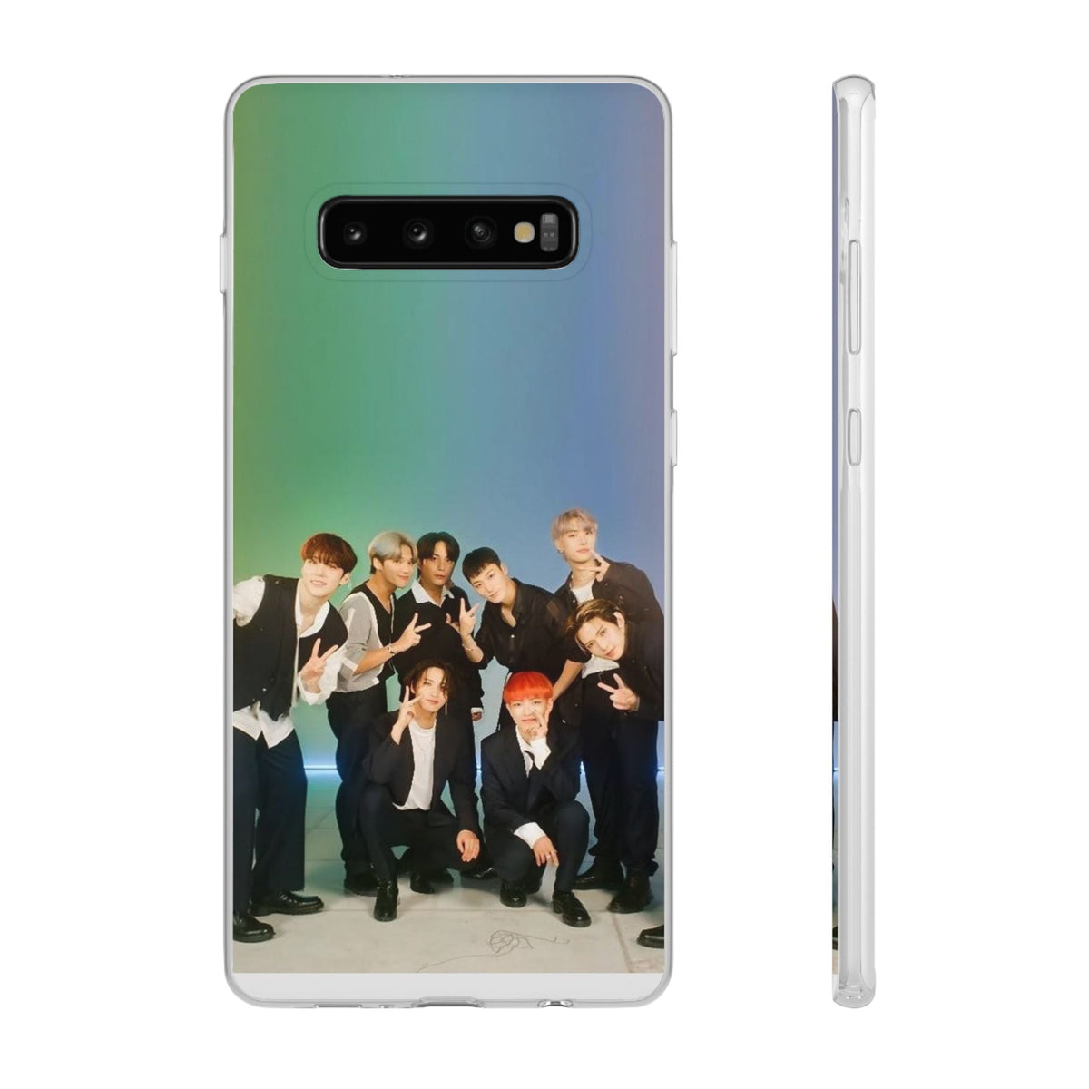 Ateez Cell Phone Case - iPhone, Samsung and Custom Covers - K - Pop Phone Covers, Gifts for Carats, SVT Stylish Cell Phone Accessories - Beyond The Shoppe