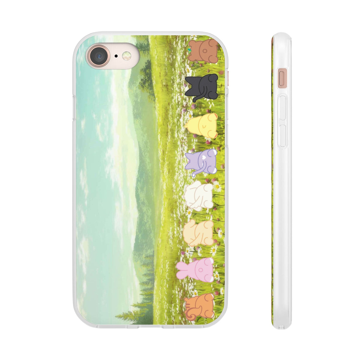 Ateez - Cute Atiny Butts Cell Phone Case - iPhone, Samsung and Custom Covers - K - Pop Phone Covers, Gifts for Carats, SVT Stylish Cell Phone Accessories - Beyond The Shoppe
