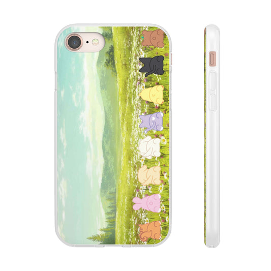 Ateez - Cute Atiny Butts Cell Phone Case - iPhone, Samsung and Custom Covers - K - Pop Phone Covers, Gifts for Carats, SVT Stylish Cell Phone Accessories - Beyond The Shoppe
