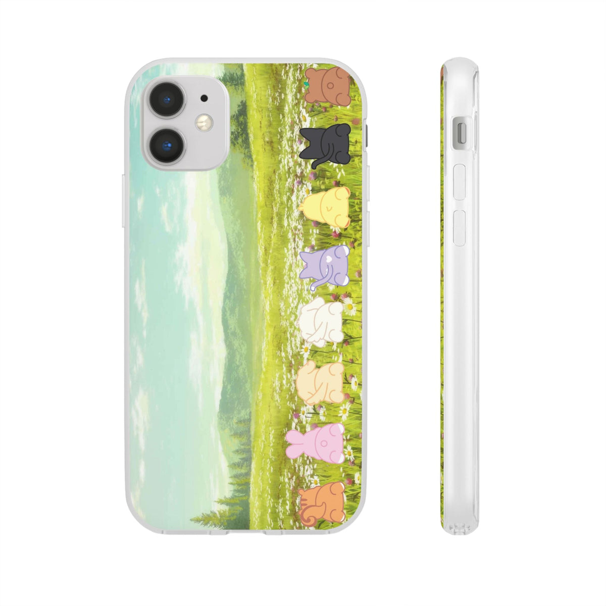 Ateez - Cute Atiny Butts Cell Phone Case - iPhone, Samsung and Custom Covers - K - Pop Phone Covers, Gifts for Carats, SVT Stylish Cell Phone Accessories - Beyond The Shoppe