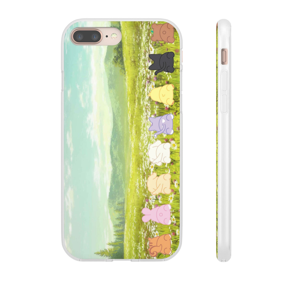 Ateez - Cute Atiny Butts Cell Phone Case - iPhone, Samsung and Custom Covers - K - Pop Phone Covers, Gifts for Carats, SVT Stylish Cell Phone Accessories - Beyond The Shoppe