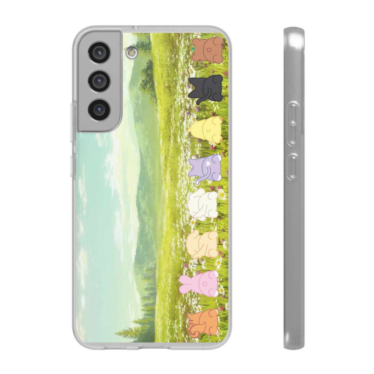 Ateez - Cute Atiny Butts Cell Phone Case - iPhone, Samsung and Custom Covers - K - Pop Phone Covers, Gifts for Carats, SVT Stylish Cell Phone Accessories - Beyond The Shoppe