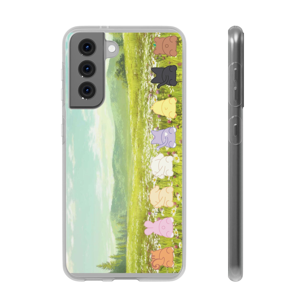 Ateez - Cute Atiny Butts Cell Phone Case - iPhone, Samsung and Custom Covers - K - Pop Phone Covers, Gifts for Carats, SVT Stylish Cell Phone Accessories - Beyond The Shoppe