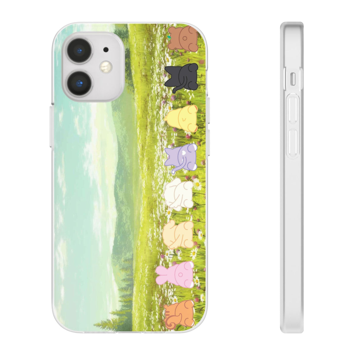 Ateez - Cute Atiny Butts Cell Phone Case - iPhone, Samsung and Custom Covers - K - Pop Phone Covers, Gifts for Carats, SVT Stylish Cell Phone Accessories - Beyond The Shoppe