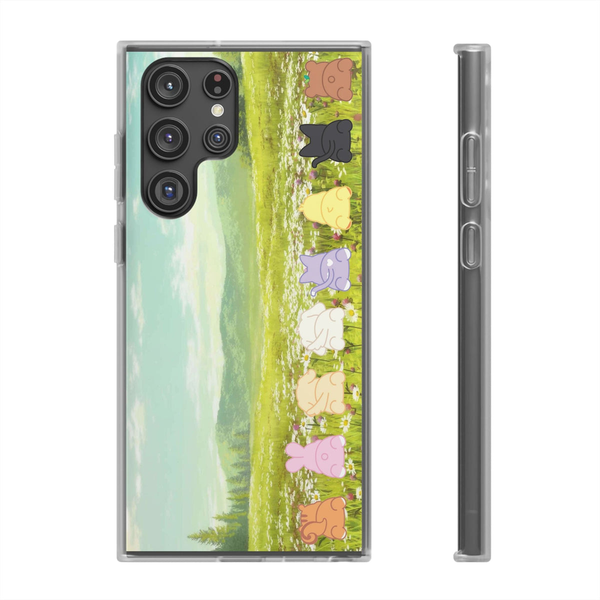 Ateez - Cute Atiny Butts Cell Phone Case - iPhone, Samsung and Custom Covers - K - Pop Phone Covers, Gifts for Carats, SVT Stylish Cell Phone Accessories - Beyond The Shoppe