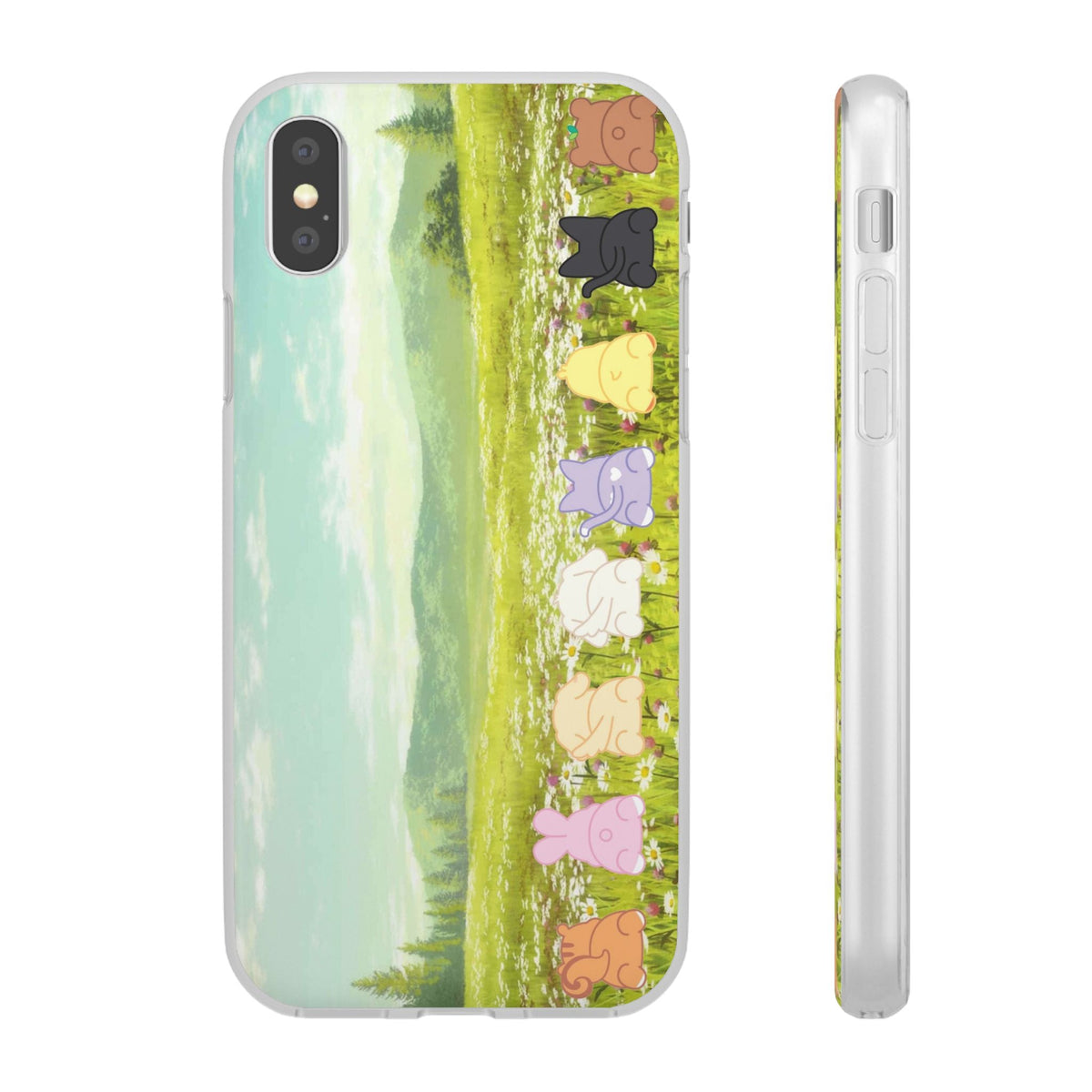 Ateez - Cute Atiny Butts Cell Phone Case - iPhone, Samsung and Custom Covers - K - Pop Phone Covers, Gifts for Carats, SVT Stylish Cell Phone Accessories - Beyond The Shoppe