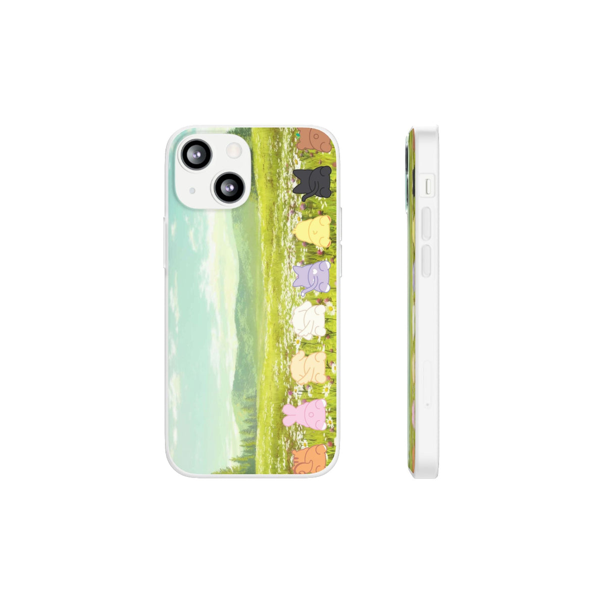 Ateez - Cute Atiny Butts Cell Phone Case - iPhone, Samsung and Custom Covers - K - Pop Phone Covers, Gifts for Carats, SVT Stylish Cell Phone Accessories - Beyond The Shoppe