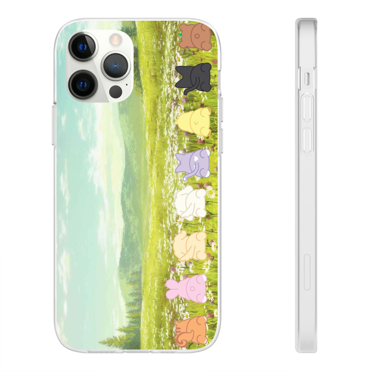 Ateez - Cute Atiny Butts Cell Phone Case - iPhone, Samsung and Custom Covers - K - Pop Phone Covers, Gifts for Carats, SVT Stylish Cell Phone Accessories - Beyond The Shoppe