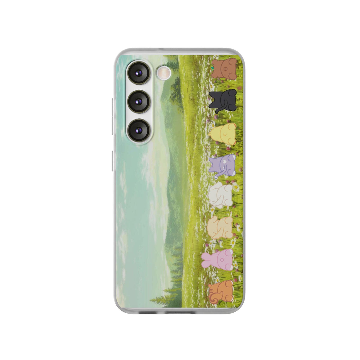Ateez - Cute Atiny Butts Cell Phone Case - iPhone, Samsung and Custom Covers - K - Pop Phone Covers, Gifts for Carats, SVT Stylish Cell Phone Accessories - Beyond The Shoppe
