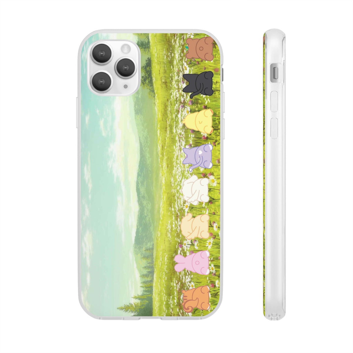 Ateez - Cute Atiny Butts Cell Phone Case - iPhone, Samsung and Custom Covers - K - Pop Phone Covers, Gifts for Carats, SVT Stylish Cell Phone Accessories - Beyond The Shoppe
